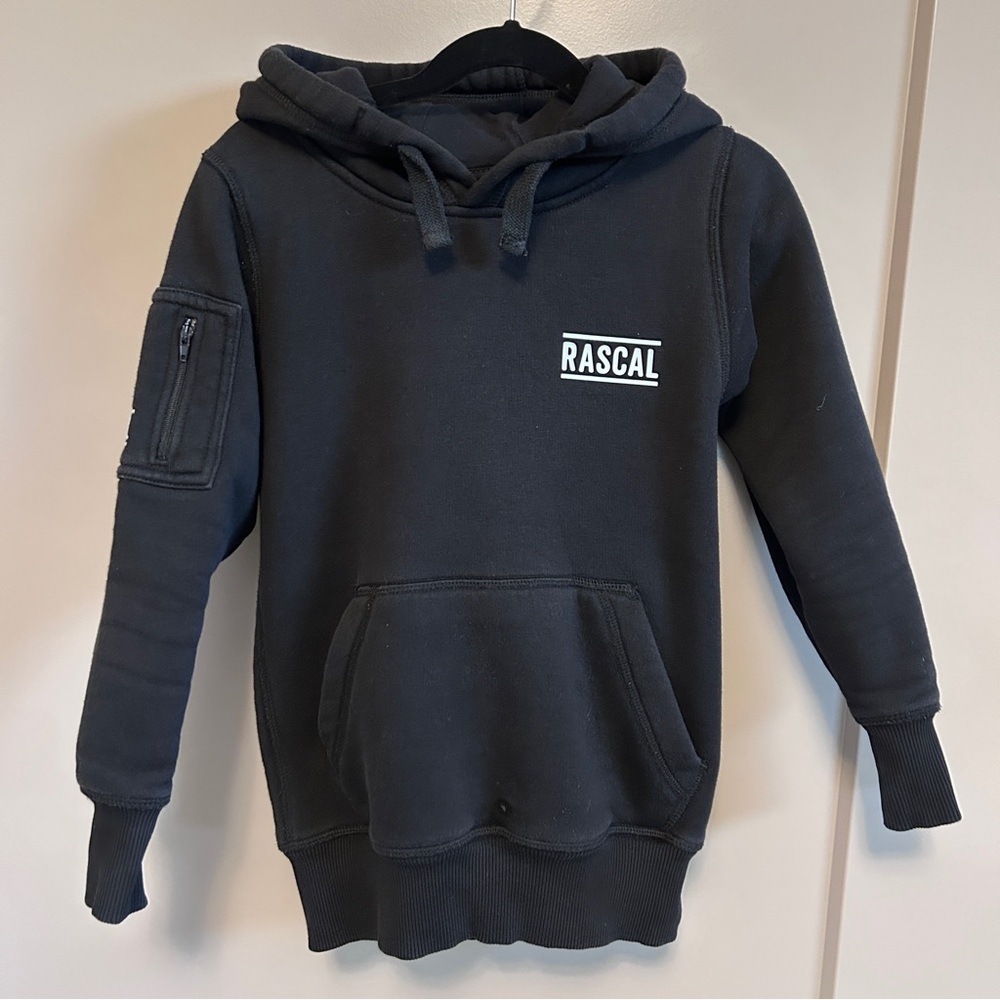 Kids Black Hoodie - Rascal brand